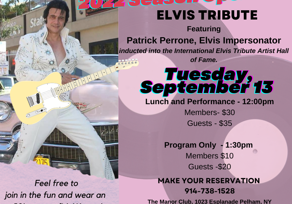Elvis Tribute Featuring Patrick Perrone